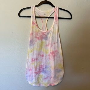 SO Pastel Clouds Racerback Tank Top